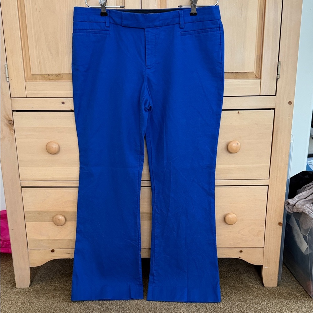 GAP Women's Vibrant Blue Flare Jeans